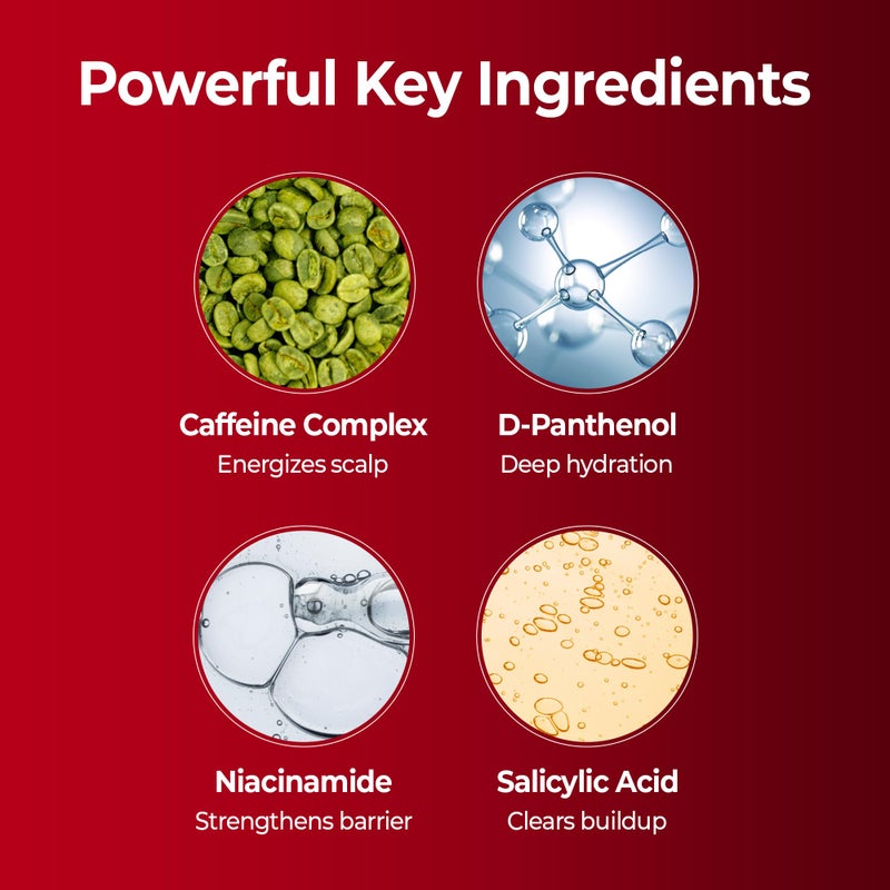 KUNDAL Korean Caffeine Scalp Shampoo [Cherry Blossom] â€“ Sulfate-Free Hair Care with Menthol & Botanical Extracts â€“ For Fuller-Looking Hair, Scalp Refresh & Strength â€“ 16.9 Fl Oz, Stocking Stuffers - Image 5