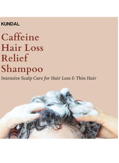 KUNDAL KUNDAL Natural Caffeine Scalp Shampoo [Cherry Blossom] Korean Hair Care, Biotin Infused, Deep Cleansing, Scalp Care, For Thinning Hair, All Hair Types, For Men and Women 16.9Fl Oz  - Image 2