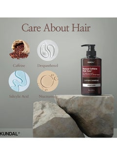 KUNDAL KUNDAL Natural Caffeine Scalp Shampoo [Cherry Blossom] Korean Hair Care, Biotin Infused, Deep Cleansing, Scalp Care, For Thinning Hair, All Hair Types, For Men and Women 16.9Fl Oz  - Image 3