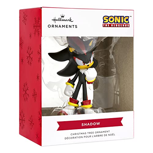 Hallmark Sonic The Hedgehog Shadow Resin Christmas Ornament - Image 3