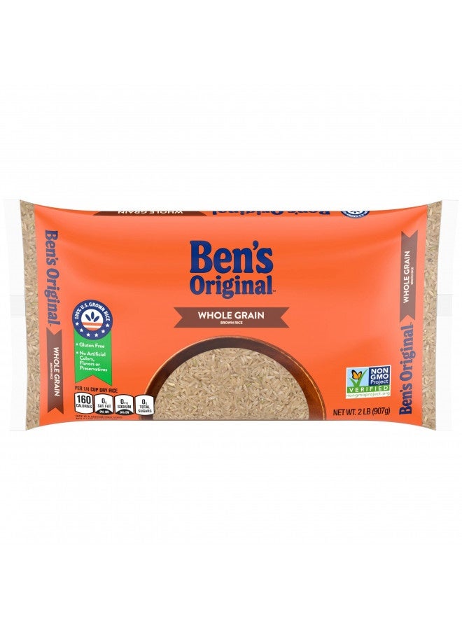 Ben's Original Ben'S Original Whole Grain Brown Rice, 2 Lb Bag  - Image 3