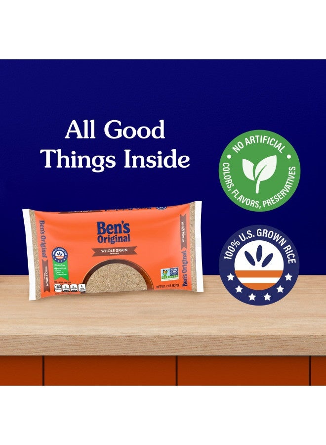 Ben's Original Ben'S Original Whole Grain Brown Rice, 2 Lb Bag  - Image 1