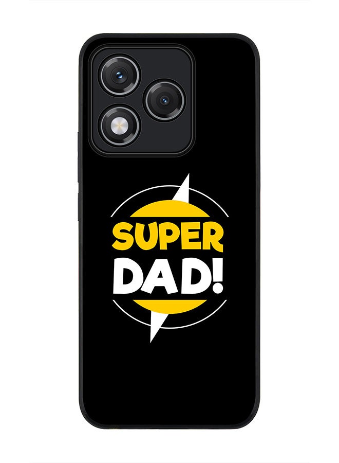 Stylizedd For Honor 400 Lite Case,Slim fit Camera Protection, Shockproof Thin Phone cover  - Super Dad