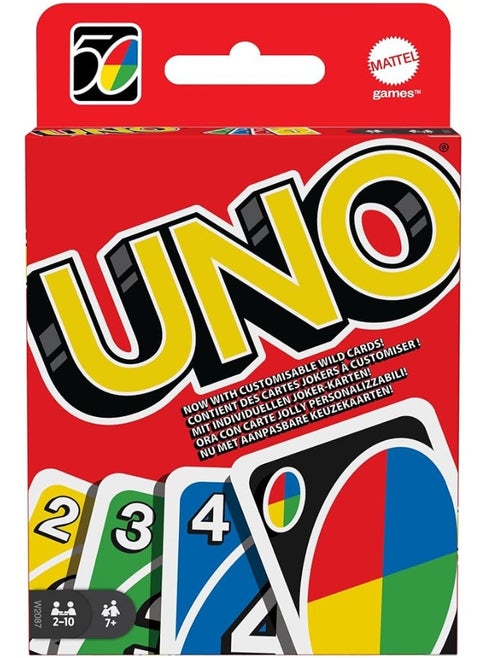 The famous Uno playing card game