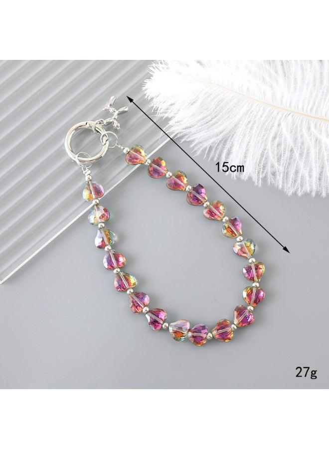 NIBEMINENT Phone Charm/ Chain Strap for Women Girls, Cute Cartoon Cell Phone Case Lanyard Wrist Strap