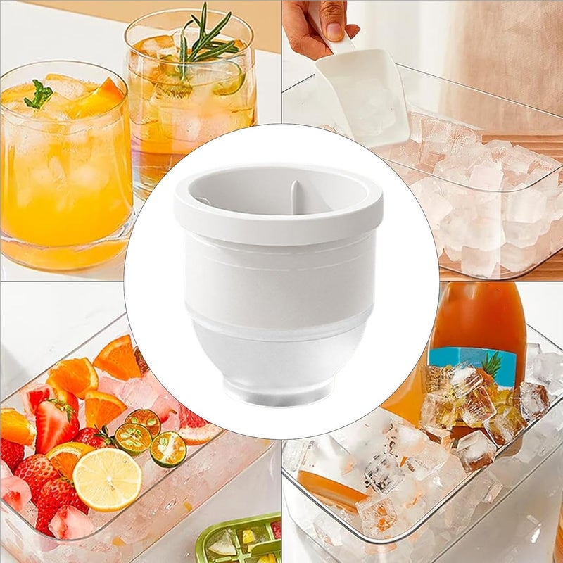 Ice Mould – Stackable Silicone Mould – Reusable for Freezer, Cocktail, Coffee, Drinks, Bar, Birthday, Summer and Camping - Image 4