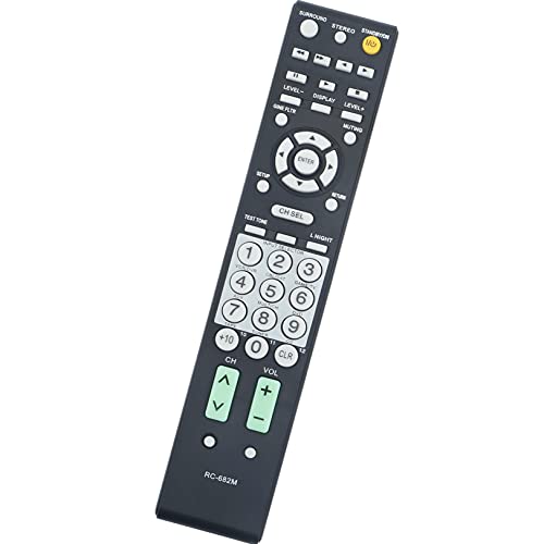 WINFLIKE Replacement IR Infrared Remote Control fit for Onkyo AV Receiver RC-682M RC-681M RC-607M HT-R340 HT-R530 HT-R540 HT-R550 HT-SR600 HT-SR800 TX-SR505 TX-SR604 TX-SR60 TX-SA605 TX-SR605 - Image 5