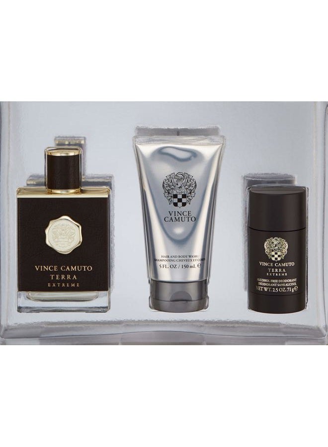 VINCE CAMUTO Terra Extreme 3 Piece Gift Set, 3.4 fl. oz. - Image 4