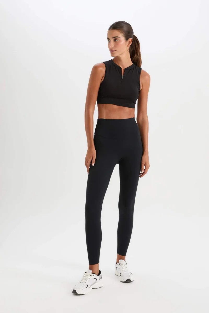 Defacto  DefactoFit High Waist Flexible Premium Sports Leggings for Women | Best Price UAE