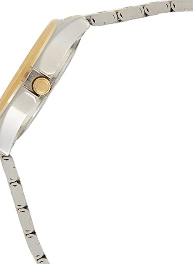 CASIO Men Stainless Steel Analog Watch MTP-1183G-7ADF - 39 mm - Silver/Gold - Image 3