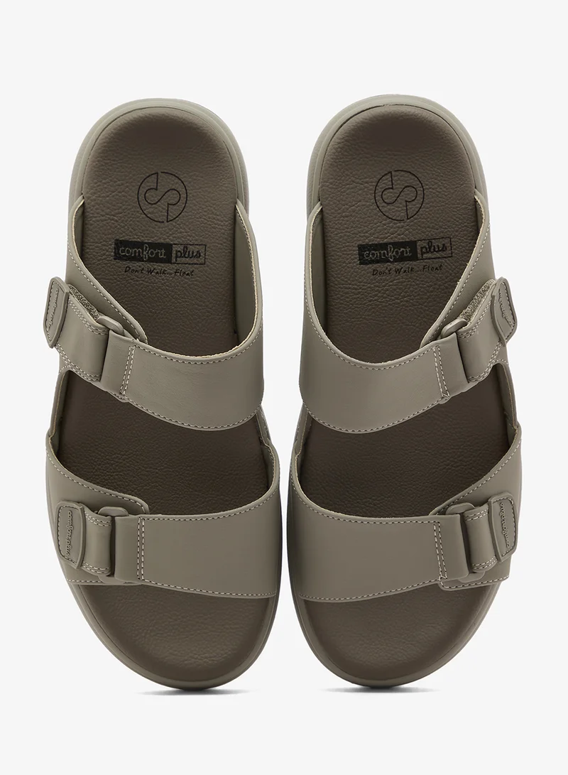 Comfort Plus L. Olive Comfort Arabian Sandals for Men | Best Price UAE