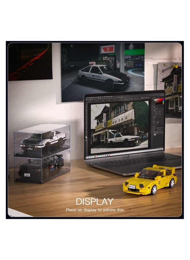 ماركة غير محددة - مجموعة نموذج سيارة مولا كين RX-7 تحتوي على 329 قطعة - Image 1