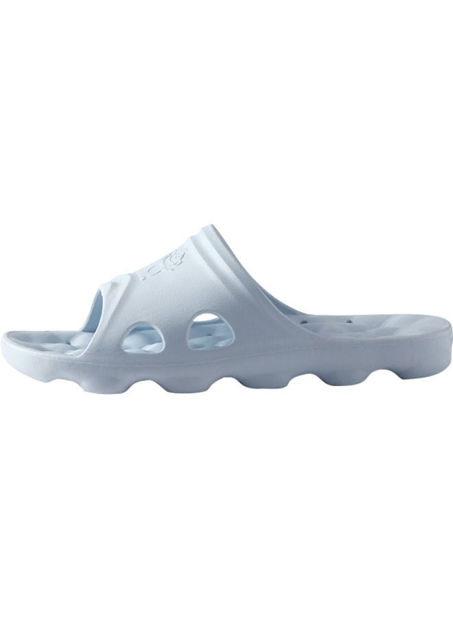 Baihou Side-draining Non-slip Massage Hollow Slippers For Men And Women, Couples, Students, Bathroom, Breathable Sandals, Sky Blue, Size 35-36 - Image 5