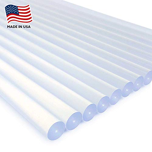AdTech Hot Glue Sticks 10" Full Size, Clear, 24 Sticks - Image 2