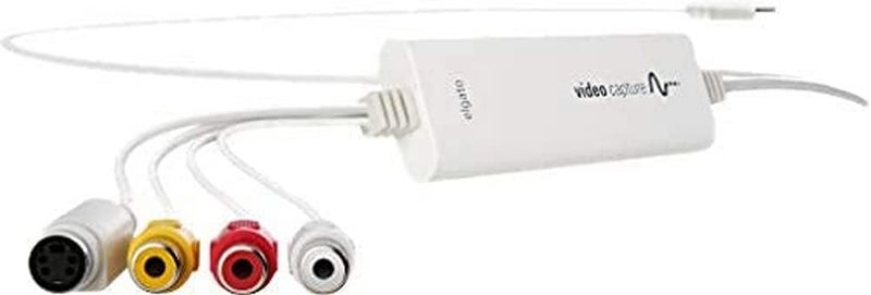 Elgato Video Capture - Digitize Video from VCR, Camcorder, and Other Analog Sources for Mac, PC, and iPad - USB 2.0 - White - Image 1