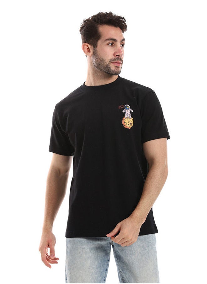 WHITE RABBIT - Chest & Back Short Sleeves Printed Tee - Image 1