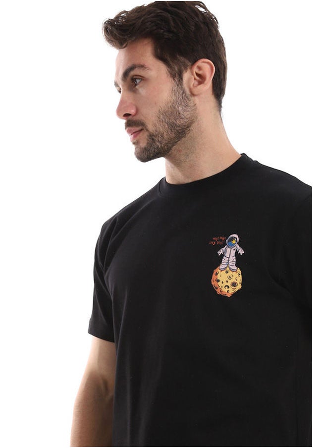 WHITE RABBIT - Chest & Back Short Sleeves Printed Tee - Image 1