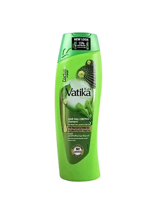 VATIKA Vatika Hair Fall Control Shampoo With Cactus And Gergir Nourishing Vatika Oils- 400ml 