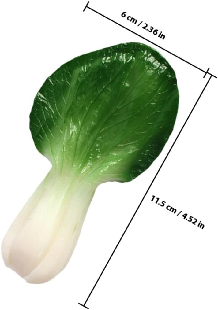 5pcs Realistic PVC Simulation Vegetable Models Set, Lifelike Artificial Vegetable Decor for Kitchen Display and Food Photography Props - Image 2