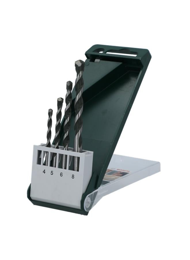 BOSCH 4-Piece Durable Break-Resistant Multi-Purpose Drill Bit Set Black and Silver JE2 609 255 480  - Image 2