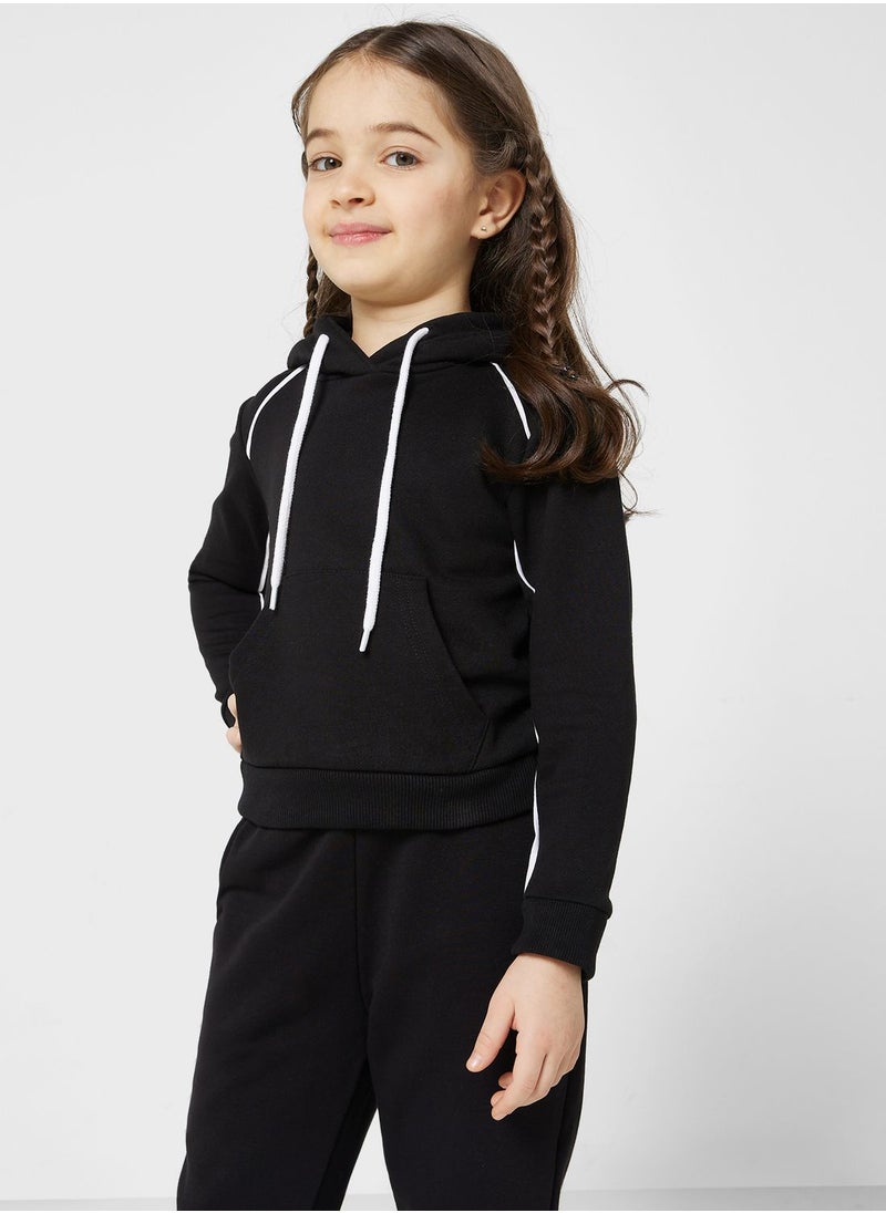Pinata - Girls Piping Hoodie - Image 1