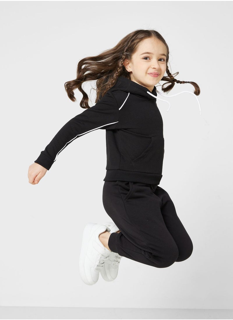 Pinata - Girls Piping Hoodie - Image 1