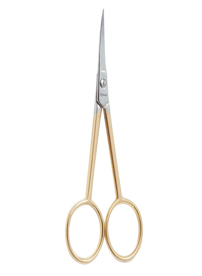 Clauss 12920 Gold-Line Scissors, Curved Blades, 4" - Image 2