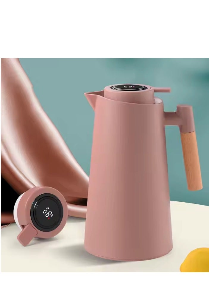 Insulated Thermal Coffee Digital Thermos 1L - For Heat Preservation - For Tea, Coffee, Or Any Cold Drinks - Image 1