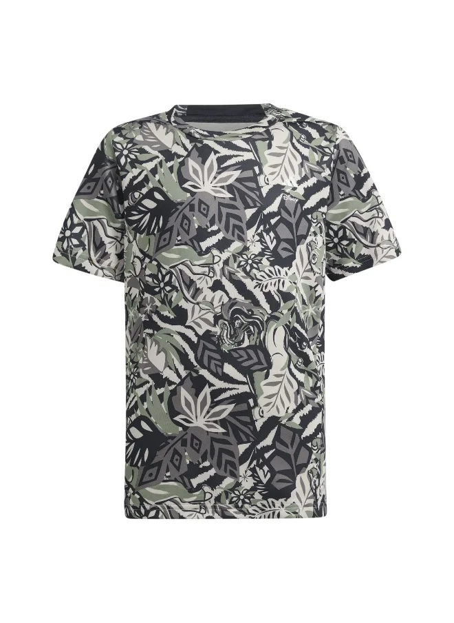 اديداس adidas B Dy Lk T Green Training T-Shirts 5-6Y
