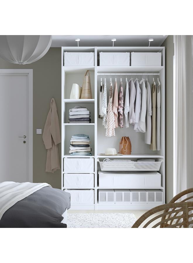 زبون حقيبة تخزين، بيضاء، 43X53X19 سم - Image 3