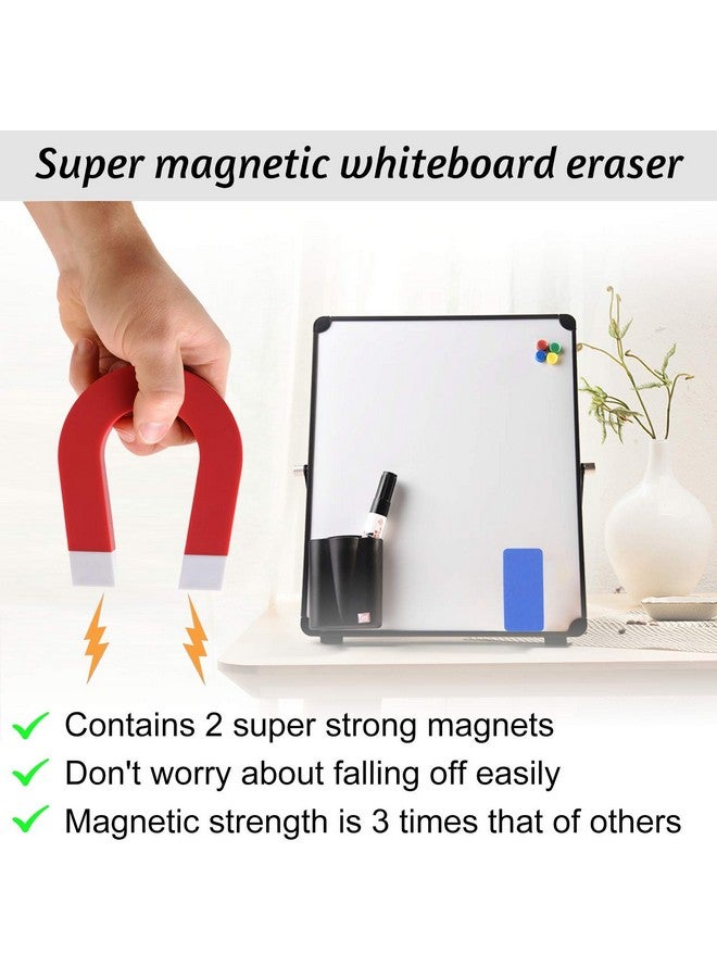 OWLKELA Magnetic Dry Erase Erasers Assorted White Board Erasers 4 Pack Dry Erase Board Erasers Magnetic Whiteboard Eraser - Image 4