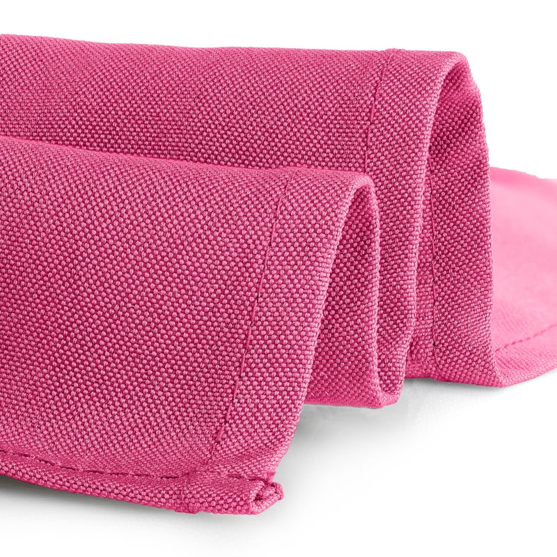 Gee Di Moda Fitted Tablecloth - 72 x 30 Inch Fuchsia Fitted Table Cloth for 6 Foot Rectangle Table - Heavy Duty Washable Fabric - for 6 Ft Buffet Table Holiday Party Dinner Wedding & Trade Show - Image 3