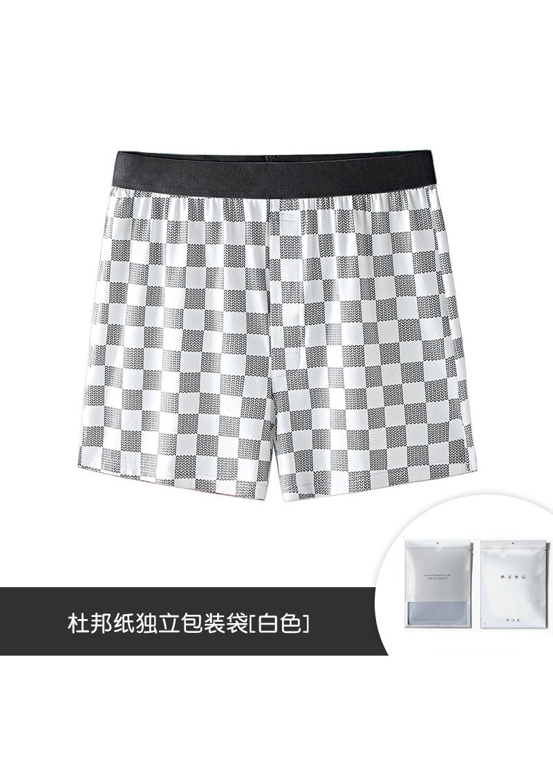 Generic - Mens Modal Cotton Alo Pants Casual Sleep Shorts Black - Image 1