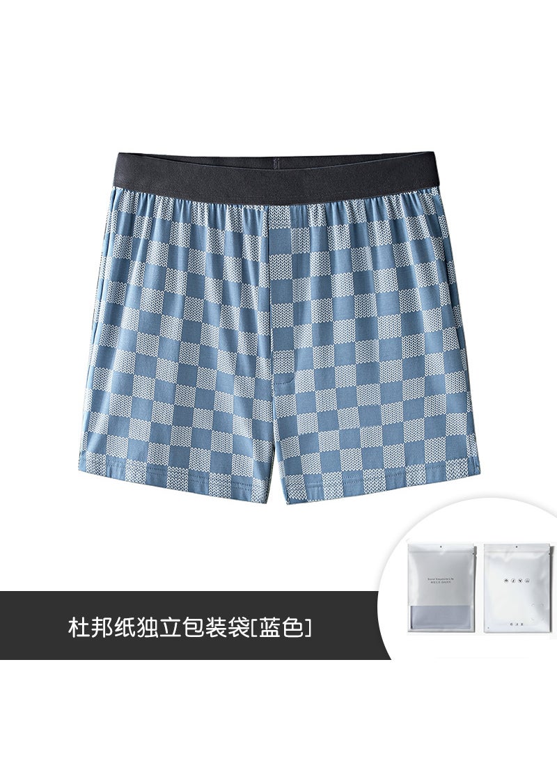 Generic - Mens Modal Cotton Alo Pants Casual Sleep Shorts Black - Image 1
