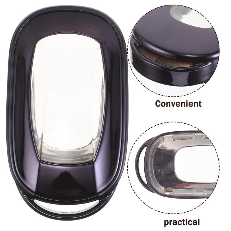 Leather Ring Car Key Cover For Kia With Key Hole Key Fob Protective Case Shockproof TPU Style Fit - Image 4