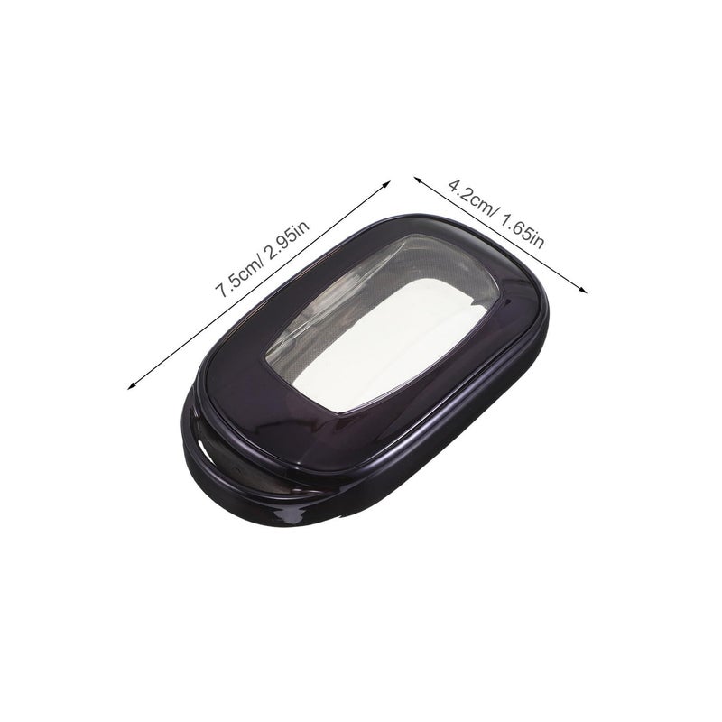 Leather Ring Car Key Cover For Kia With Key Hole Key Fob Protective Case Shockproof TPU Style Fit - Image 3