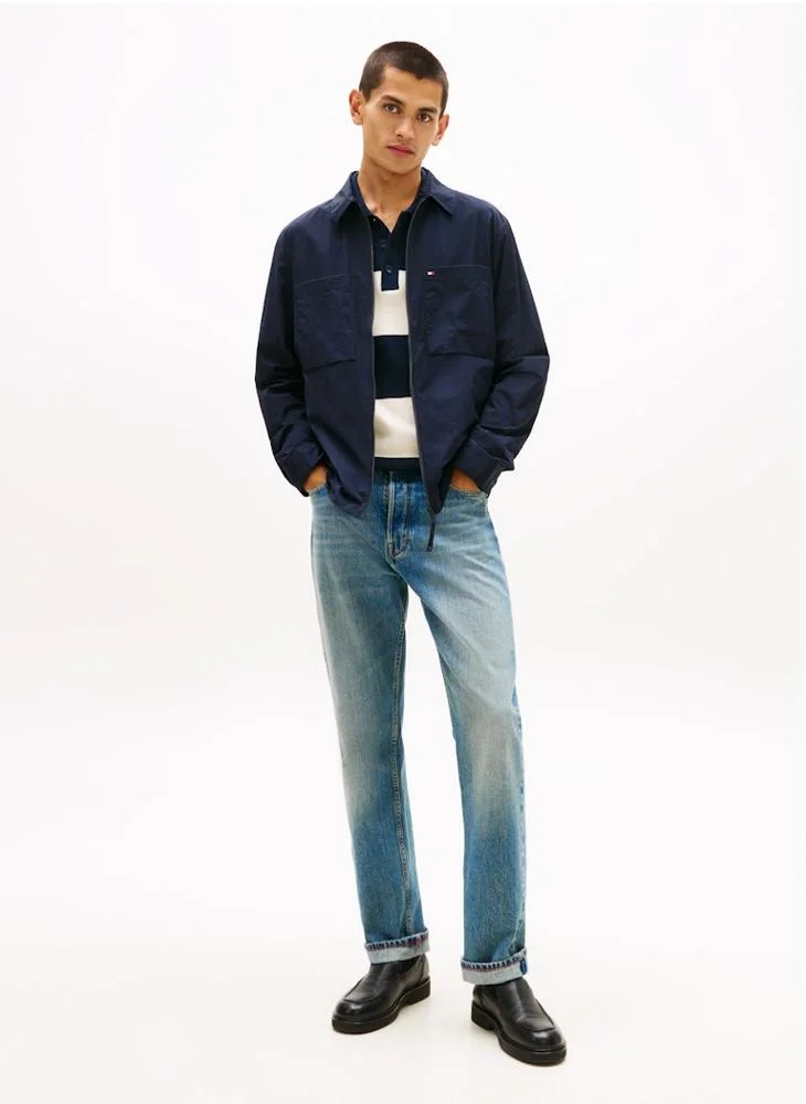 Tommy Hilfiger Desert Sky Essential Zip-Through Jacket for Men | Best Price UAE