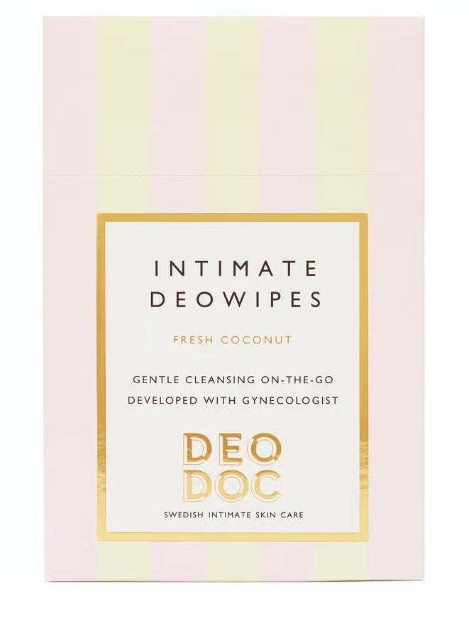 DeoDoc Intimate Deowipes Fresh Coconut - Image 3