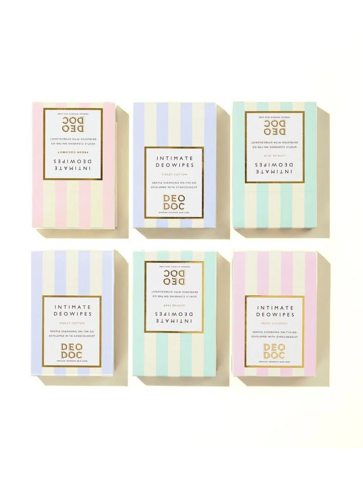 DeoDoc Intimate Deowipes Fresh Coconut - Image 4