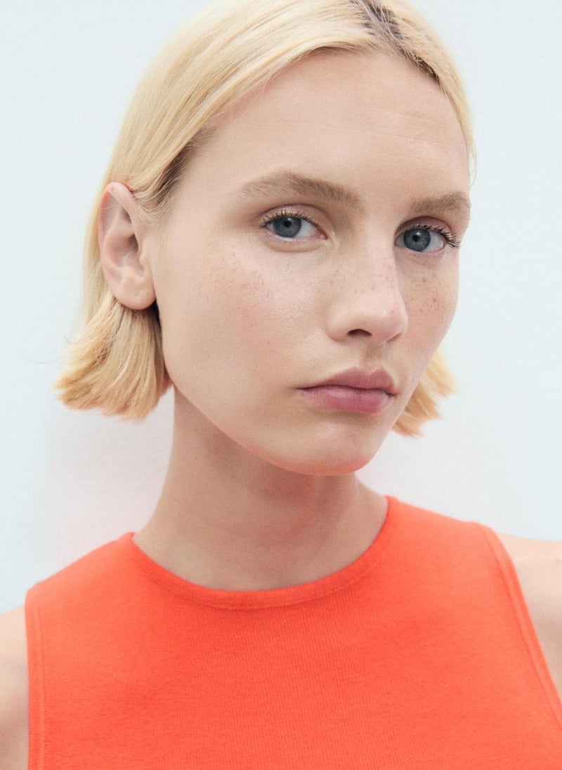 MANGO Fine-Knit Top  - Image 3