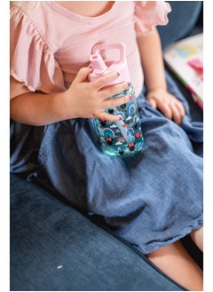 Simple Modern Disney Princess Kids Water Bottle Plastic Bpafree Tritan Cup With Leak Proof Straw Lid | Reusable And Durable For Toddlers Girls | Summit Collection | 12Oz Princess Rainbows  - Image 5