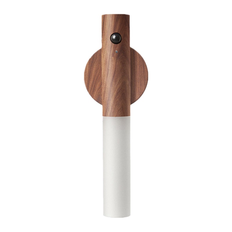 Motion Sensor Night Light: Brown 500mAh USB Rechargeable - Removable Magnetic Design LED Closet Light for Home Closets Cabinets Bedrooms - Image 1