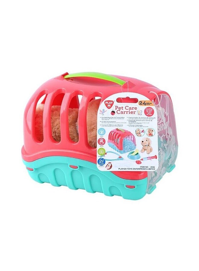 PLAYGO مجموعة لعب رعاية الحيوانات من بلاي جو (7 قطع)