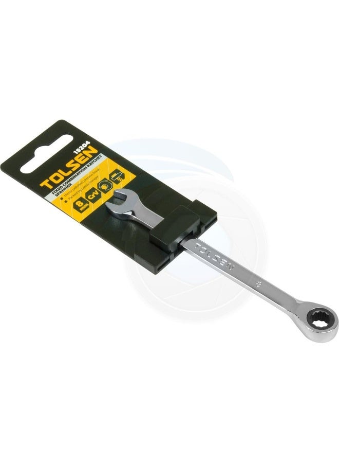 Tolsen - Fixed Combination Gear Spanner,15204,8Mm - Image 5