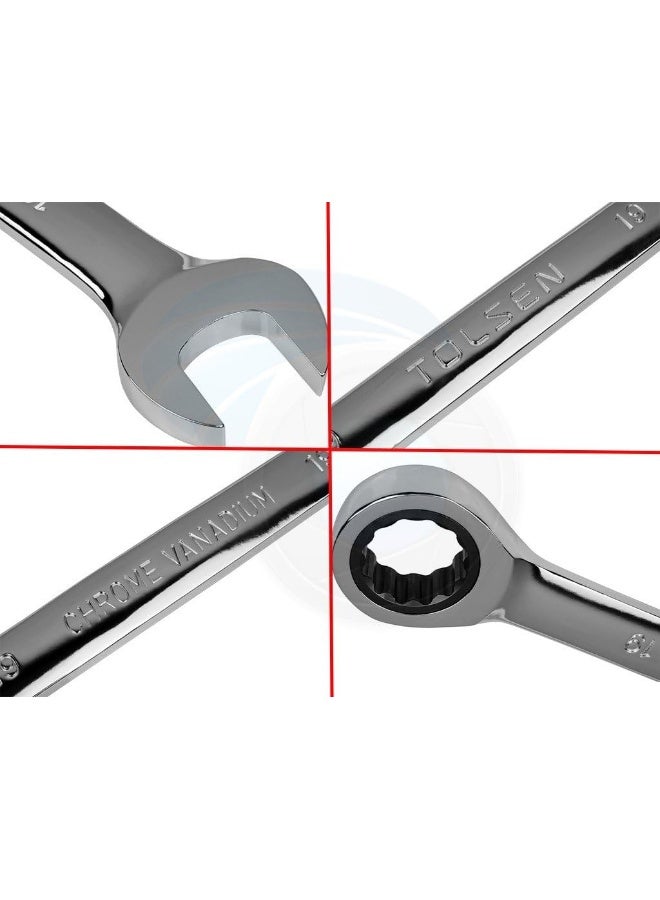 Tolsen - Fixed Combination Gear Spanner,15204,8Mm - Image 4