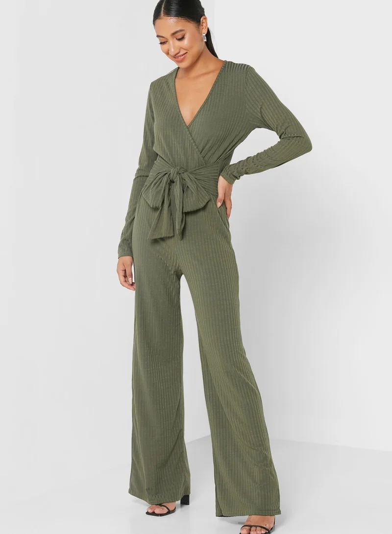 DOROTHY PERKINS Ribbed Jumpsuit