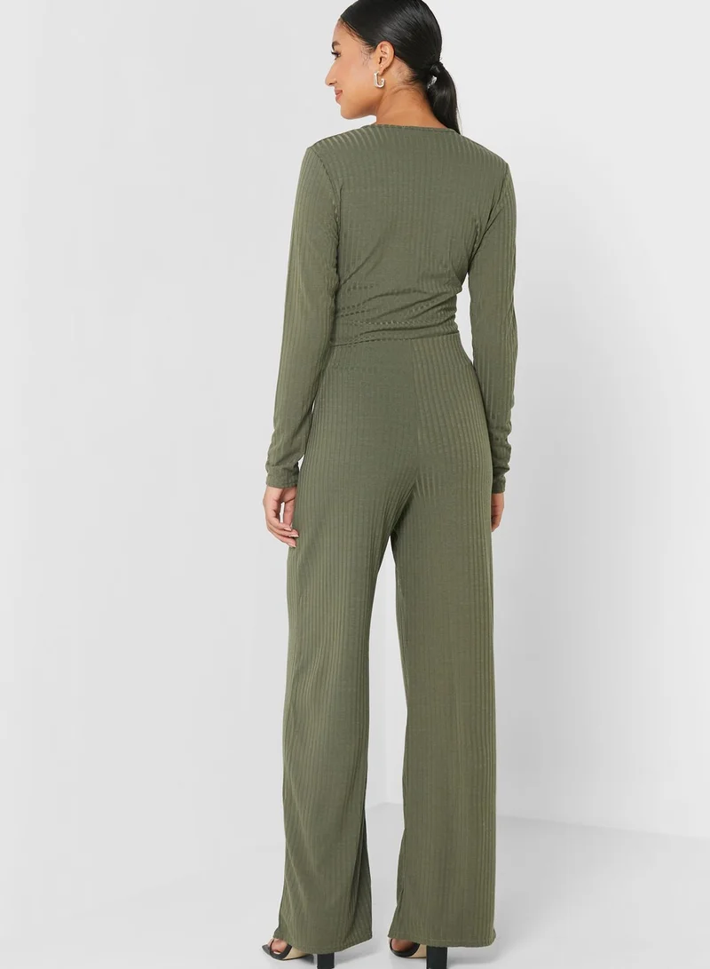 DOROTHY PERKINS Ribbed Jumpsuit