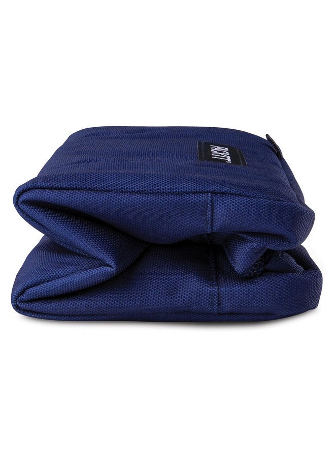 PACKIT PackIt® Freezable Snack Box, True Blue, Built with EcoFreeze® Technology, Collapsible, Reusable, Zip Closure with Buckle Handle, Designed For Work Snacks, Fresh Snacks On the Go, Adults, and All Ages  - Image 4