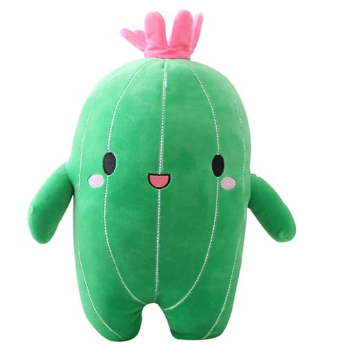 AngelGift Cuddly Big Soft Toys Plant Cactus Doll Plush Cactus Stuffed Animals Toy Cushion Doll Cactus Plushie Toys Best Birthday Christmas Fiesta Great Gifts for Children Kids Baby Toys 10 25cm - Image 1