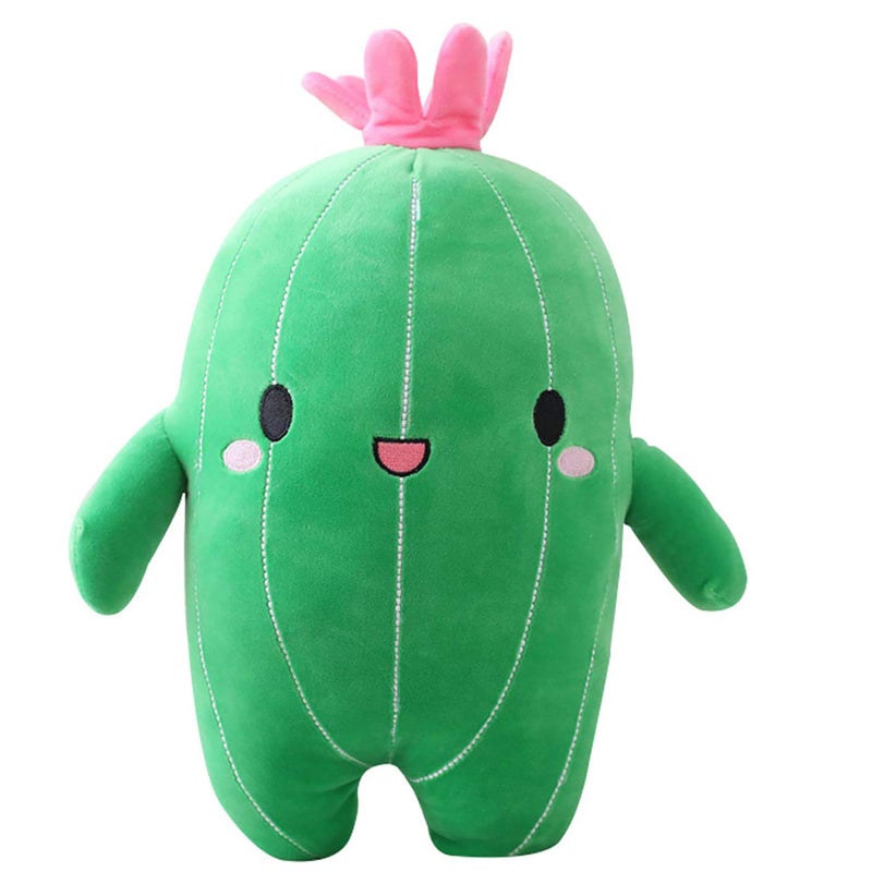 AngelGift Cuddly Big Soft Toys Plant Cactus Doll Plush Cactus Stuffed Animals Toy Cushion Doll Cactus Plushie Toys Best Birthday Christmas Fiesta Great Gifts for Children Kids Baby Toys 10 25cm - Image 3